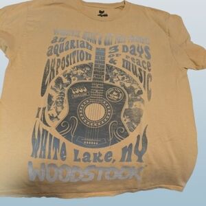 Hybrid Woodstock Tan T-Shirt